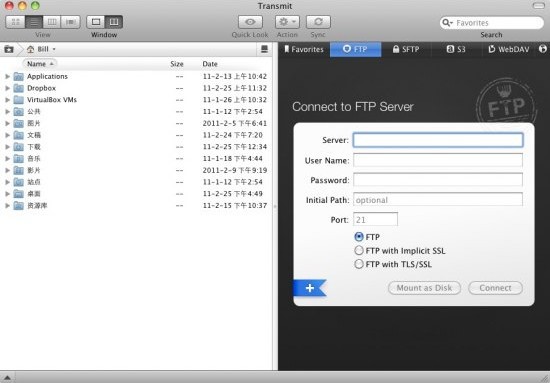 Transmit MacFTP客户端软件下载 v4.1.7