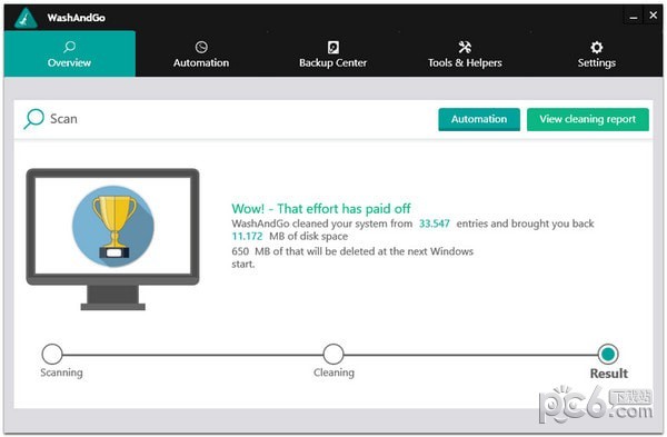 WashAndGo-Abelssoft WashAndGo(垃圾文件清理工具)下载 v26.54.33199免费版