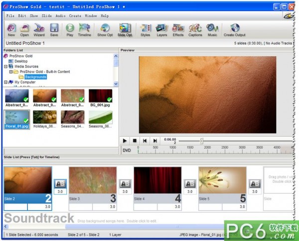 幻灯片制作工具(Photodex-Proshow-Producer)下载 V4.52-功能强大的幻灯片制作软件