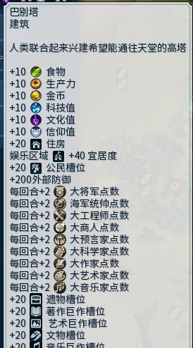 文明6风云变幻中国特色建筑巴别塔MOD下载