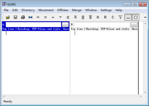 KDiff3-KDiff3(文件比较与合并工具)下载 v0.9.95免费版
