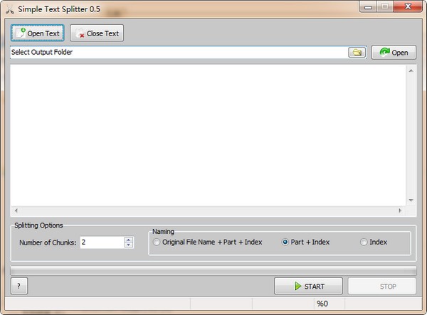 txt小说分割器(Simple Text Splitter)下载 v0.5绿色版-文本分割工具