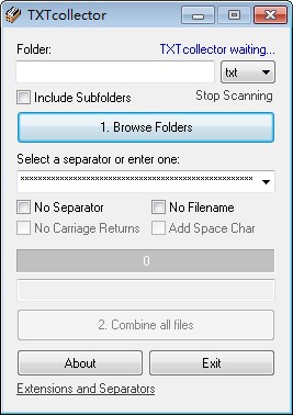 TXTcollector(文本合并工具)下载 v2.0.2官方版