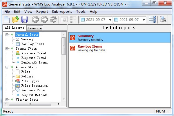 WMS Log Analyzer(日志分析工具)下载 v6.8.1官方版