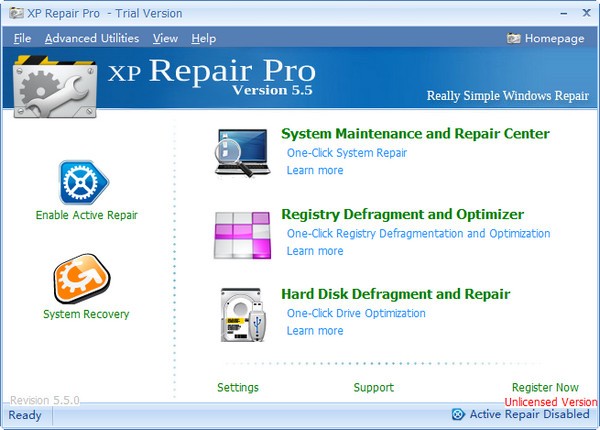 系统修复优化软件(XP Repair Pro)下载 v5.5绿色特别版