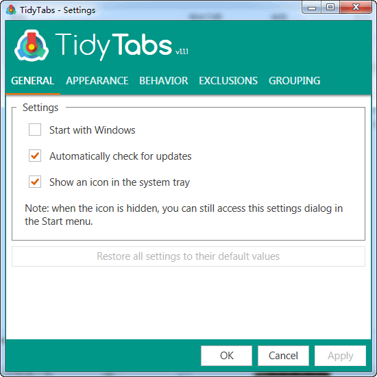 TidyTabs(标签管理工具)下载 v1.18.1免费版-标签管理系统