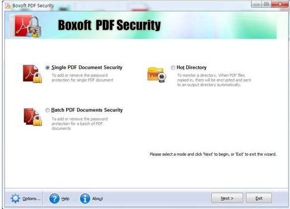 Boxoft PDF Security-Boxoft PDF Security(PDF文件加密软件)下载 v3.1官方版