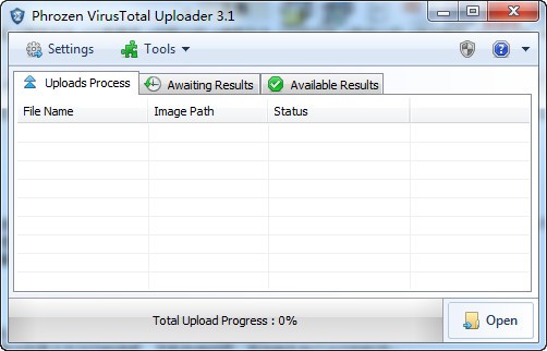 PhrozenSoft VirusTotal Uploade（多引擎在线查毒工具）下载 v3.1免费版
