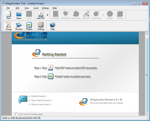 epagecreator 官方版-ePageCreator(电子期刊制作软件)下载 v6.0.1.0官方版