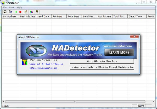 网络流量分析软件(NADetector)下载 v1.5.8中文汉化版