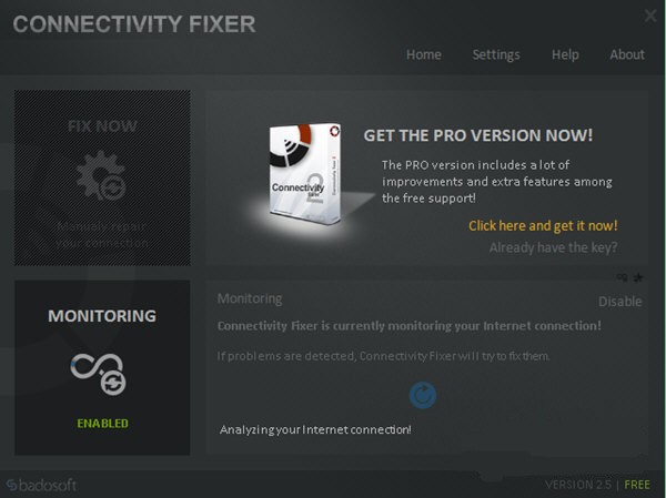 Connectivity Fixer(网络修复工具)下载 v2.5官方版