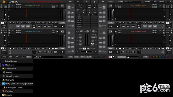 PCDJ DEX(DJ混音软件)下载 v3.17免费版