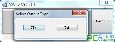 ASC、TXT转CSV转换器(ASC to CSV)下载 v1.1绿色免费版