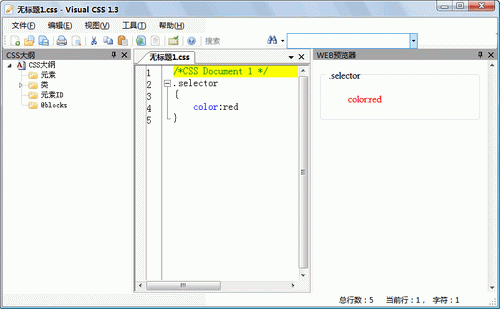 Visual CSS