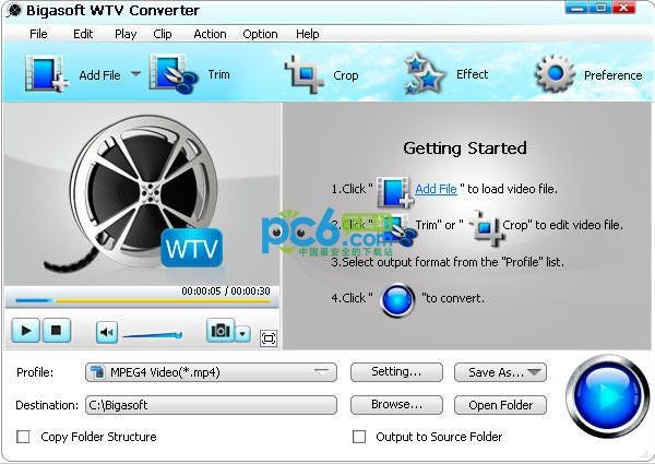 WTV转换器(Bigasoft WTV Converter)下载 V3.7.49.5044