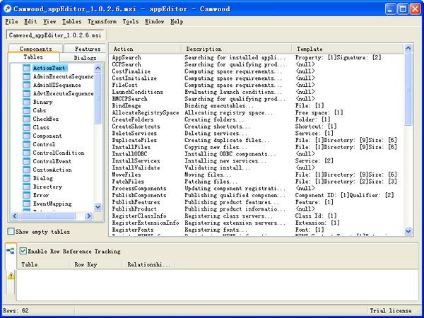 AppEditor下载 1.0.2.6-快速修改msi、msp、cub、mst文件