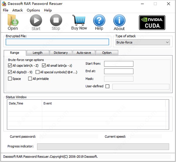 Daossoft RAR Password Rescuer(rar密码恢复工具)下载 v7.0.1.1免费版