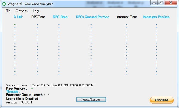 CPU Core Analyser(CPU内核分析工具)下载 v3.1.0.1免费版
