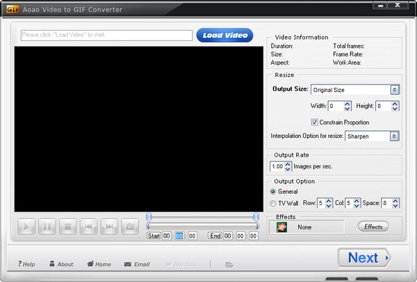 视频转gif(Aoao Video to GIF Converter)下载 v3.2绿色注册版