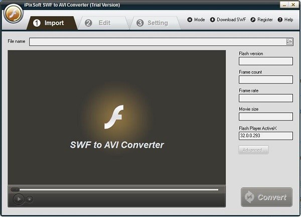 iPixSoft SWF to AVI Converter(SWF到AVI转换器)下载 v4.6.0官方版