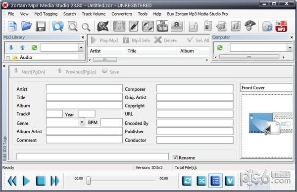 Zortam Mp3 Media Studio(音乐文件管理)下载 v28.70官方版