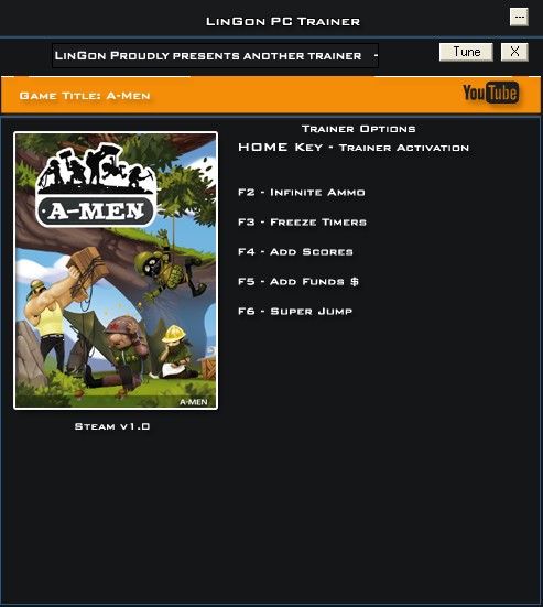 A-MEN游戏修改器下载 v1.0