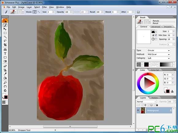 Artweaver下载 3.0多国语言版-Artweaver 是一个免费软