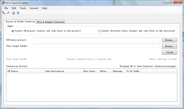 C#转java代码转换工具(C# to Java Converter)下载 2.0绿色版