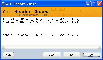 C++头文件保护符(C++ Header Guard)
