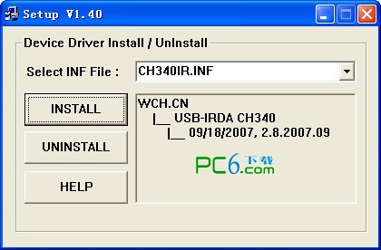 ch340驱动下载 V1.40-usb转rs232驱动