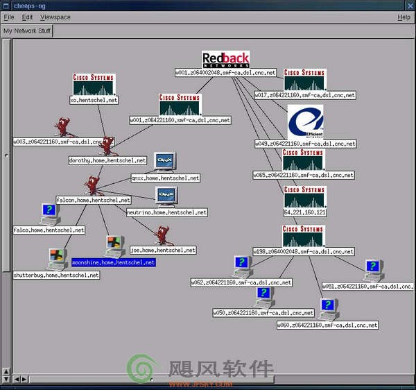Cheops-网络测绘软件下载 v0.6-Cheops提供许多好用的图形
