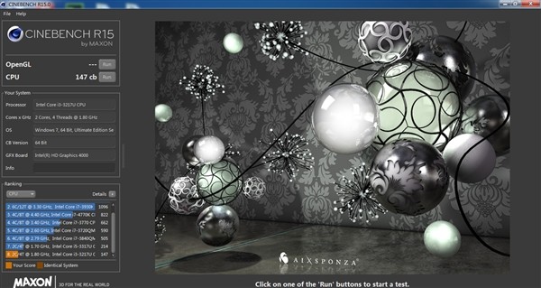 CineBench R15下载 仅支持64bit
