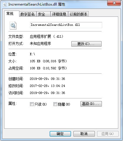 IncrementalSearchListBox.dll-IncrementalSearchListBox.dll下载