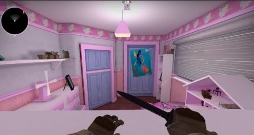 csgo地图下载 -反恐精英全球攻势粉色卧室地图下载