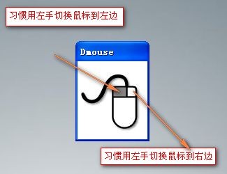 Dmouse左撇子鼠标模式一键切换软件下载 V1.0-鼠标模式一键切换软件