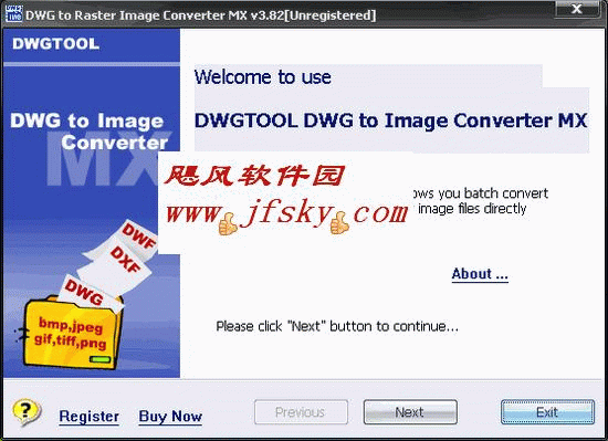DWG to IMAGE Converter MX 下载 V3.82(转DWG和DWF文件到矢量WMF)汉化绿色特别版-screen.width-300