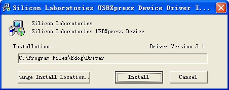 edog电子狗usb驱动下载 v3.1