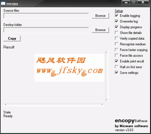 Encopy 下载 V3.65 Final(能读CD中坏文件、字节读错误的文本文件)英文绿色特别版 -screen.width-300