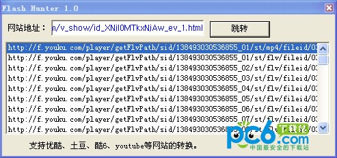 视频提取工具-flash hunter下载 v1.0绿色版