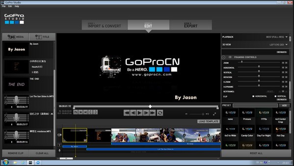 GoPro Studio 中文版-GoPro Studio（视频编辑软件）下载 v2.5.1.389官方中文版