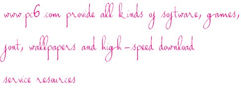 Haiku字体下载 -Haiku’s Script ver 06