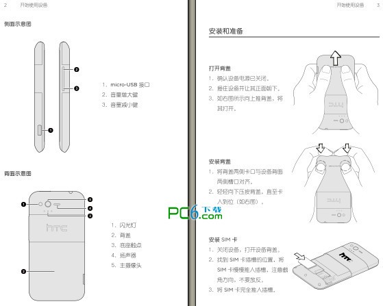 htc g20 说明书下载 中文版