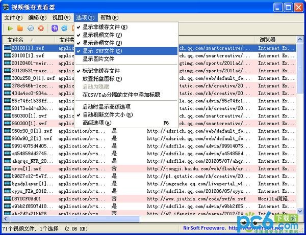 ie缓存文件提取器下载 2.1绿色中文版-视频缓存查看器