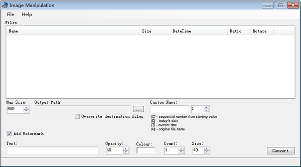 image manipulation下载 V1.0绿色版