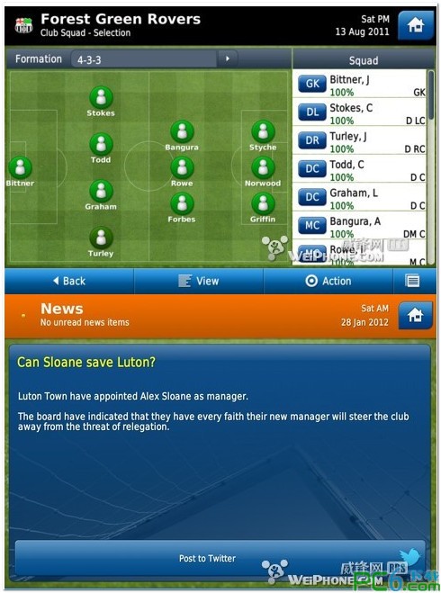 ipad FM2012足球经理《Footballmanager Handle2012 for ipad》预约下载 3.1最新版-ipad fm2012 游戏