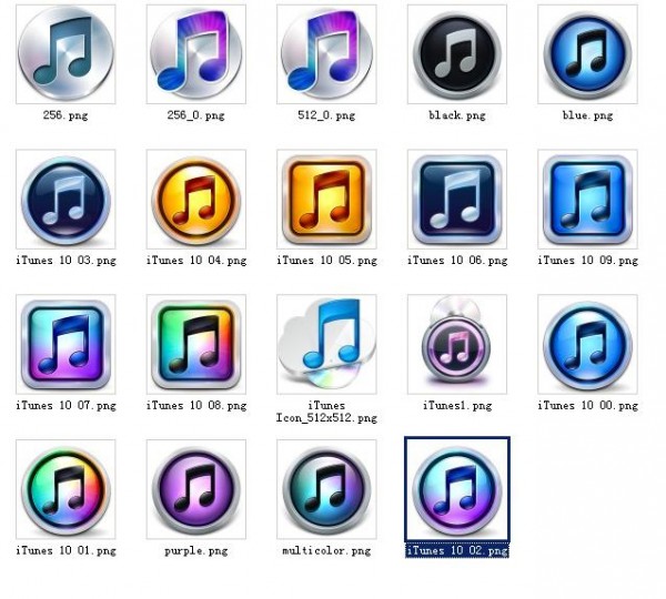 iTunes 10美化图标下载 -美化图标