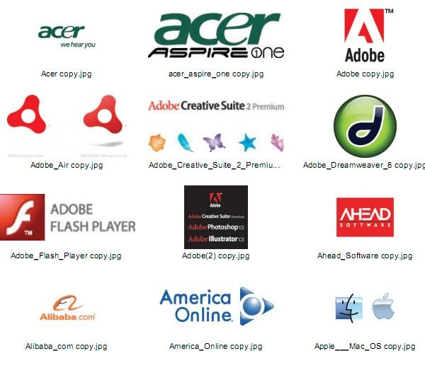 IT名企 矢量LOGO下载 -IT企业 图标