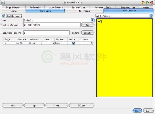jPDF.Tweak下载 (开源PDF处理软件)V0.9.5 绿色版-jPDF Tweak 是一个免费