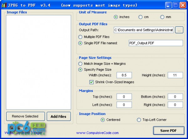 jpeg转换成pdf转换器(JPEG to PDF)
