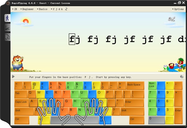 KeyBlaze Typing Tutor英文打字练习软件下载 4.4.6-英文打字练习软件